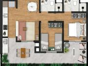 APTO GARDEN l 2 QUARTOS l COND. CLUBE l XAXIM l ENTRADA...