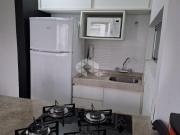 Apto Mobiliado com 1 vaga escriturada coberta, no Centro...