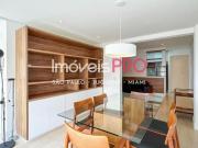 Apto mobiliado de 80 m2 com 1 suite, lavabo e 2 vagas no...