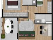 Apto no Belém, 53m², 2 quartos, 1vaga, lazer completo...