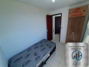 Apto no SÃ£o Jorge, 2/4, nascente, vista mar, mobiliado