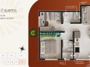 APTO NOVO NO HAUER! 02 QUARTOS,SACADA,CHURRAS,GARAGEM.COBRT