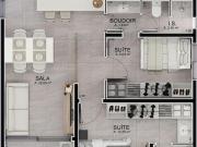 Apto Studio Bairro Cabral Pronto para morar