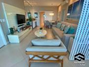 APTO TOTALMENTE REFORMADO E DECORADO, COM VARANDA...