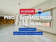 AQLUILER PISO, 3 DORM SGTO CABRAL 86 4°P NEUQUEN