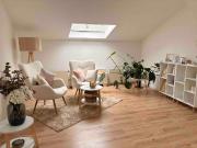 Arbeiten über den Dächern der Stadt