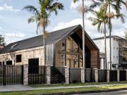 Architectural masterpiece by the harbour