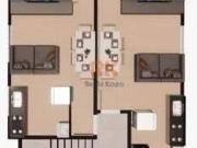 Área privativa à venda, 2 quartos, 1 suíte, 1 vaga,...