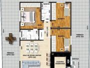 Área privativa à venda 3 quartos 1 suíte 2 vagas Santa Inês