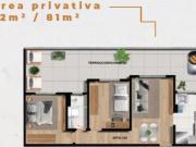 Área Privativa / Garden com 2 quartos à venda em Belo...