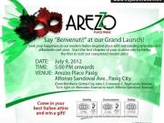 Arezzo Condominium, Phinma, Pre selling