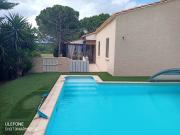 ARGENS MINERVOIS Villa 4 faces plain pied 119 m2 sur 1 000