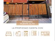 ARRIENDO CASA 3HAB 1BA PUENTE ALTO