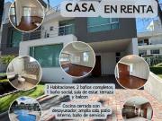 ARRIENDO CASA, CUMBAYÁ CENTRO, 3 DORMITORIOS
