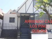 ARRIENDO CASA EN PUERTO DEL SUR, LOS PINOS, QUILPUÉ