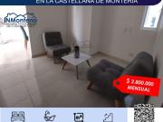ARRIENDO DE APARTAMENTO AMOBLADO EN LA CASTELLANA MONTERIA