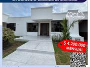 ARRIENDO DE CASA EN CONJUNTO CERRADO DE MONTERIA