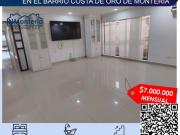 ARRIENDO DE CASA EN EL BARRIO COSTA DE ORO DE MONTERIA