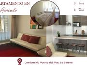 Arriendo Departamento amoblado año corrido Puerta del...