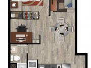 ARRIENDO DEPTOS NUEVOS 1D1B, METRO RONDIZZONI