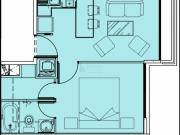 Arriendo Dpto 1D 1B + Estac, Sta Petronila, Las Rejas