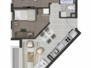 Arriendo Dpto 2d+2b Barrio Yungay