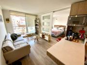 Arriendo Dpto. AMOBLADO 1D cerca Metro Simón Bolívar