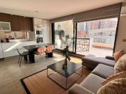 Arriendo dpto. amoblado / Carol Urzúa / Metro Hdo....