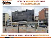 ARRIENDO LOCAL CARRERA 15 CON CLL 119 ARRIENDO LOCAL CARRERA 15 CON CLL 119