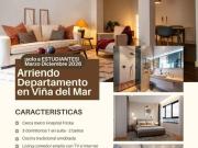 Arriendo marzo dic 2026 depto 3d 2b Viña del Mar...