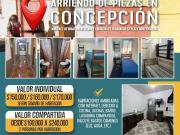 Arriendo Piezas Concepción Centro Desde 150 A 180 Mil Indivi