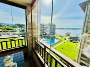 Arriendo temporal: Borde lago, piscina y espectacular vista!