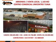 ARRIENDO / VENTA LOCAL 1.103 M2 EN CENTRO COMERCIAL...