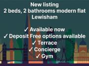 Ashton Reach, London SE16, 2 bed flat to rent, £2,350...