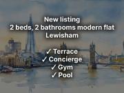 Ashton Reach, London SE16, 2 bed flat to rent, £2,400...