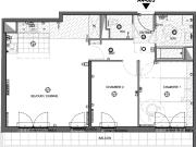 Asnières sur Seine / limite Bois Colombes Appartement 3 pi