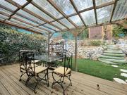 ASPREMONT 3P en RDJ avec 380m2 d'extérieur, piscine,...