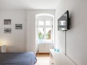 At home at Kaskelkiez near Rummelsburg Bucht, Berlin...