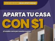 ATENCIÓN APARTA TU CASA CON TAN SOLO UN PESO❗❗, ULTIMAS...