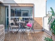 Ático con terraza junto a Madrid Río