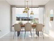 Ático de 1.5 dormitorios y 2 baños con vistas al mar. La...