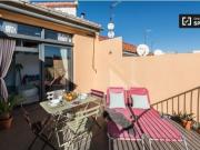 Ático de 1 dormitorio en alquiler en Malasaña