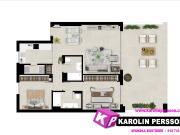 Ático en venta con 113 m2, 3 dormitorios en Nueva...