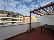 Ático luminoso con gran terraza en zona inmejorable