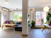 Ático totalmente amueblado en el centro de Madrid