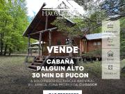 Atractiva CABAÑA de montaña en PUCON Parque Nacional...