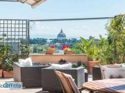 Attico arredato con terrazzo Aurelio/gregorio...