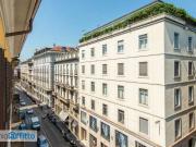 Attico arredato con terrazzo Centro storico, brera