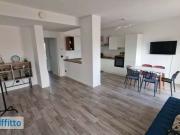 Attico arredato con terrazzo Lingotto