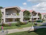 Attignat centre village T3 neuf indépendant en dernier étage